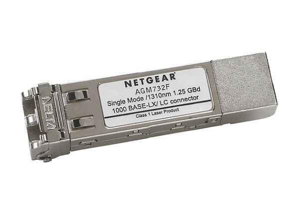 Netgear AGM732F Fiber 1000Base-LX SFP Transceiver Module (mini-GBIC) Refurbished - Netgear refurbished available on PCLiquidations