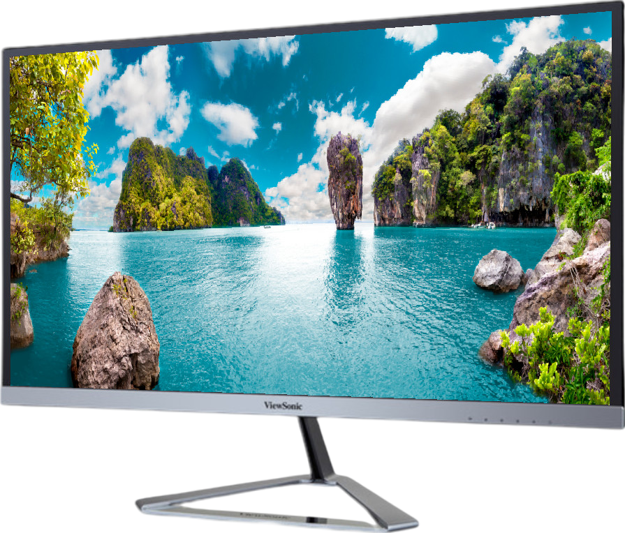 ViewSonic VX2776-SMHD 27"" FHD Ultra Slim IPS LCD Monitor Refurbished - ViewSonic refurbished available on PCLiquidations