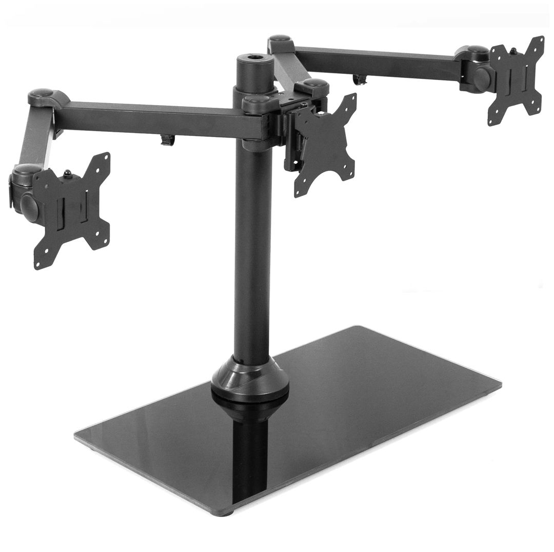 VIVO Triple Monitor Desk Stand Refurbished -  refurbished available on PCLiquidations