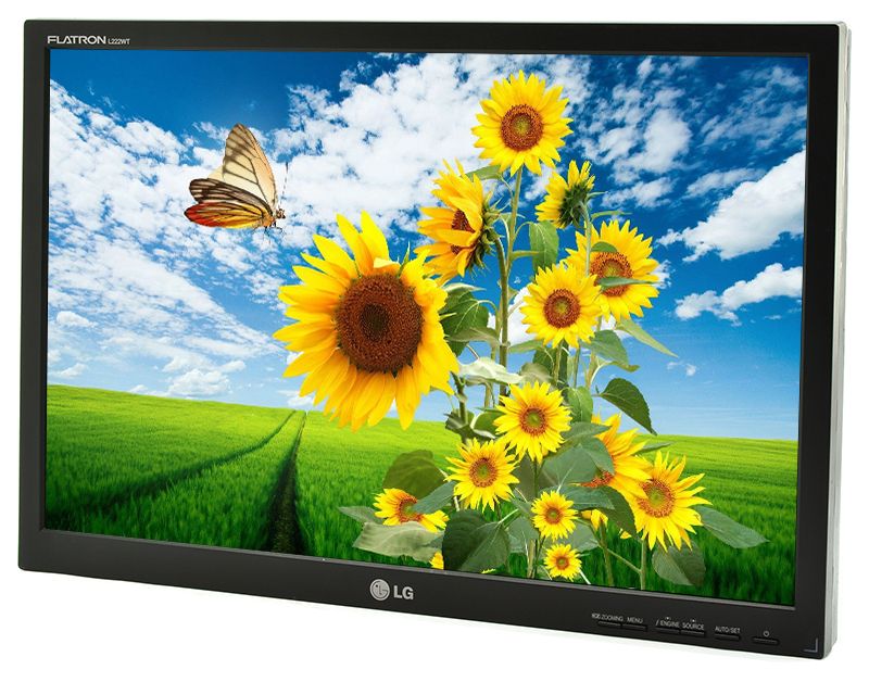 LG Flatron L222WT 21.6"" LCD Monitor - No Stand - Grade B Refurbished - LG refurbished available on PCLiquidations