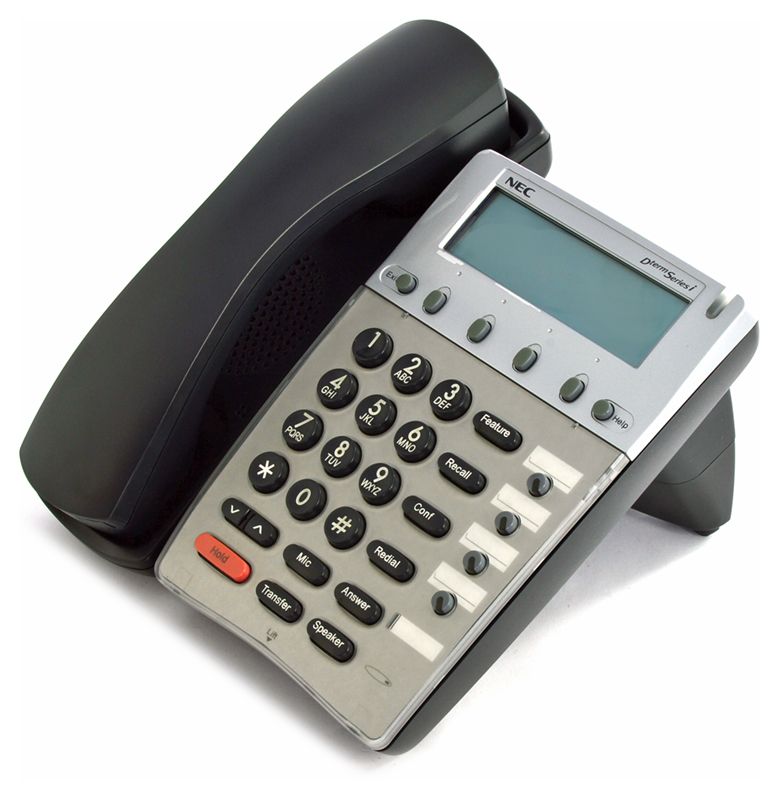 NEC Dterm Series i DTR-4D-1  Black Display Speakerphone (780031) Refurbished -  refurbished available on PCLiquidations