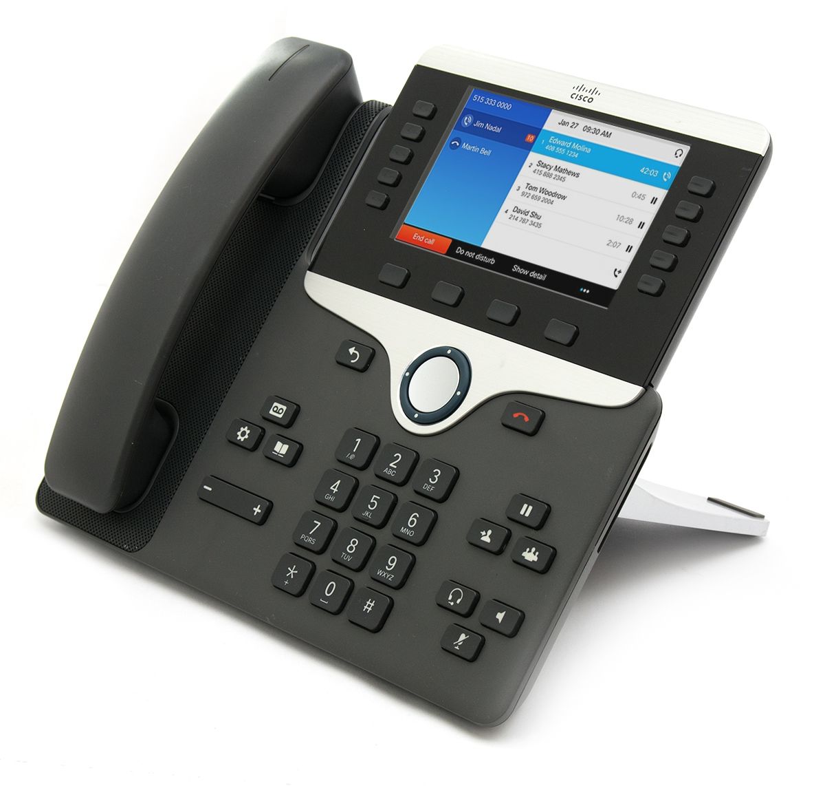 Cisco CP-8861 Charcoal Gigabit IP Speakerphone Refurbished - Cisco Systems Inc. refurbished available on PCLiquidations