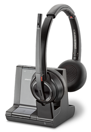 Poly Savi 8220-M Office Wireless DECT Headset - Microsoft Refurbished - N/A (Il existe plusieurs marques avec le nom "Poly", il refurbished available on PCLiquidations