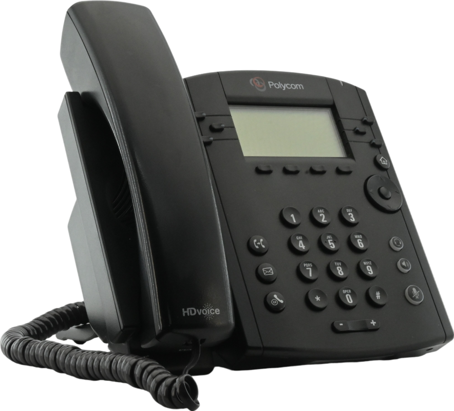Polycom VVX 311 IP Display Speakerphone w/ Power Adapter - Grade B Refurbished - Polycom refurbished available on PCLiquidations