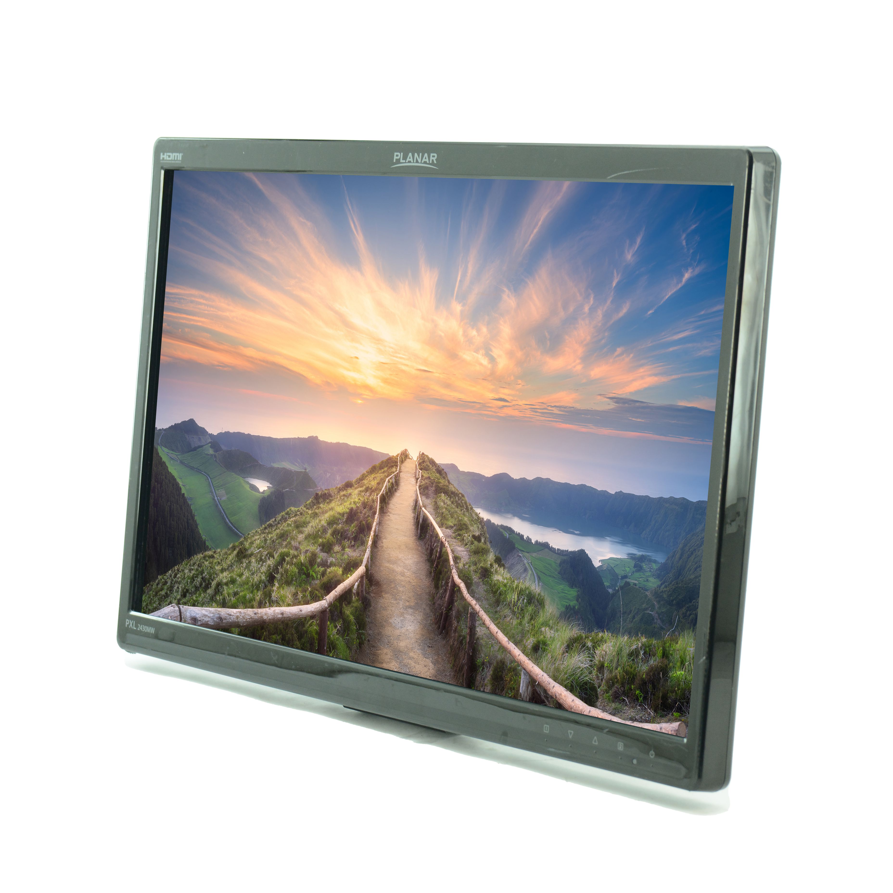 Planar PXL2430MW 24"" Touchscreen LED LCD Monitor - No Stand - Grade B Refurbished - Planar Systems (commonly known as Planar) refurbished available on PCLiquidations