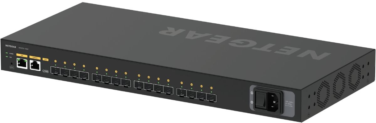 Netgear XSM4216F 16-Port 10 Gigabit Ethernet Managed Switch (16x 10G SFP+) Refurbished - Netgear refurbished available on PCLiquidations