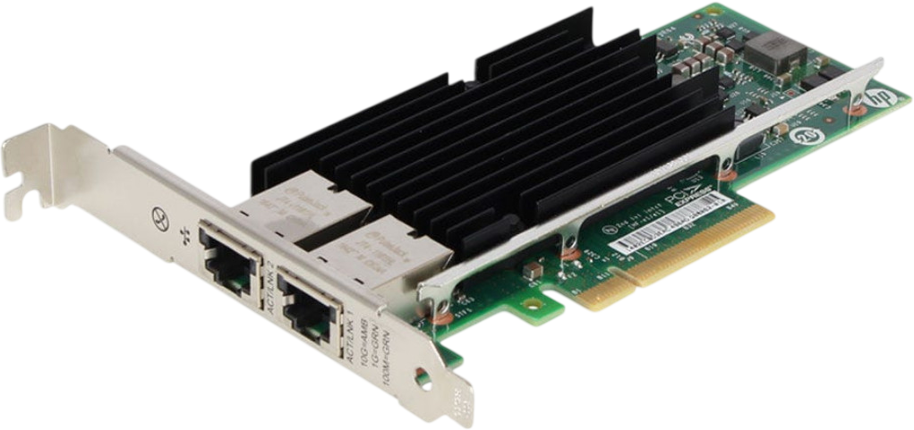 HPE 716589-002 Ethernet 10Gb 2-port 561T Adapter Card Refurbished - Hewlett Packard Enterprise (HPE) refurbished available on PCLiquidations