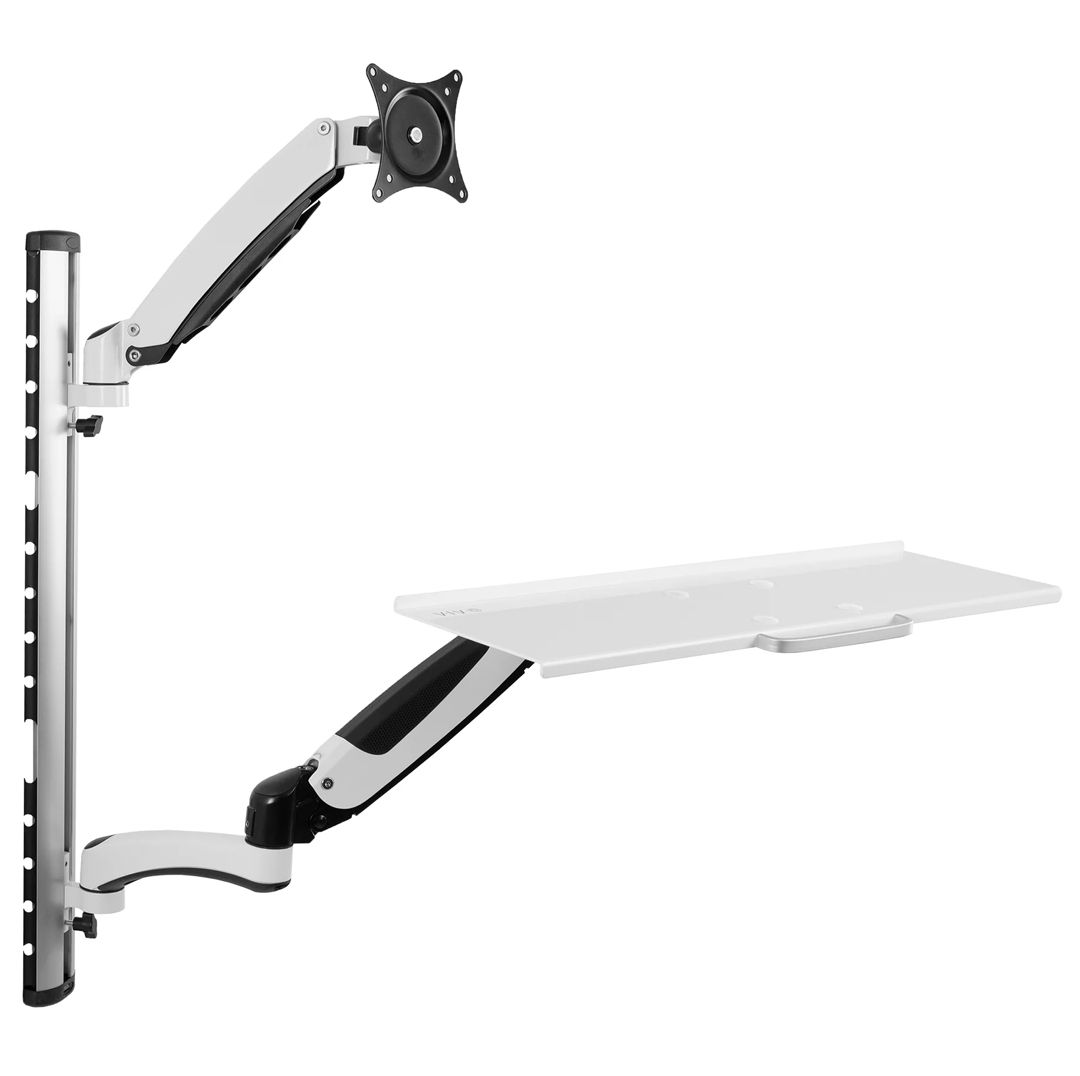 Buy VIVO Single Monitor Sit to Stand Wall Mount Workstation Refurbished - $100.00 VIVO Single Monitor Sit to Stand Wall Mount Workstation Refurbished - refurbished available on PCLiquidations