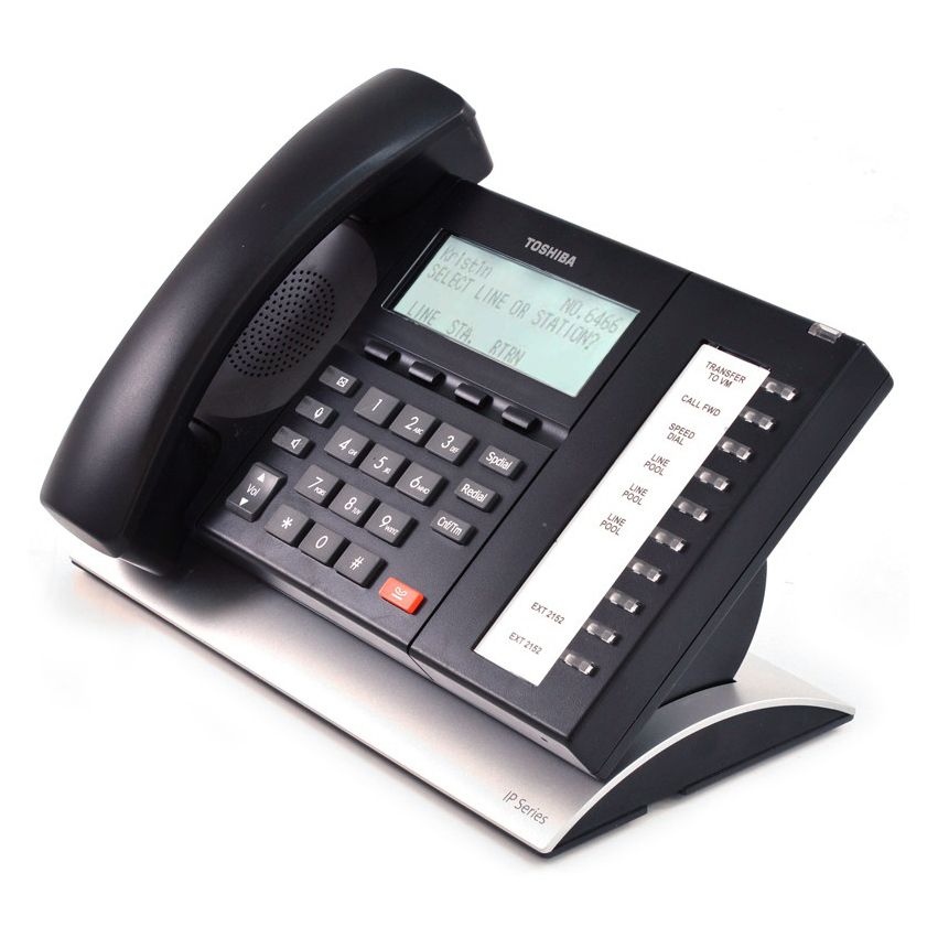 Toshiba IP5122-SD Backlit Display IP Phone Refurbished - Toshiba refurbished available on PCLiquidations