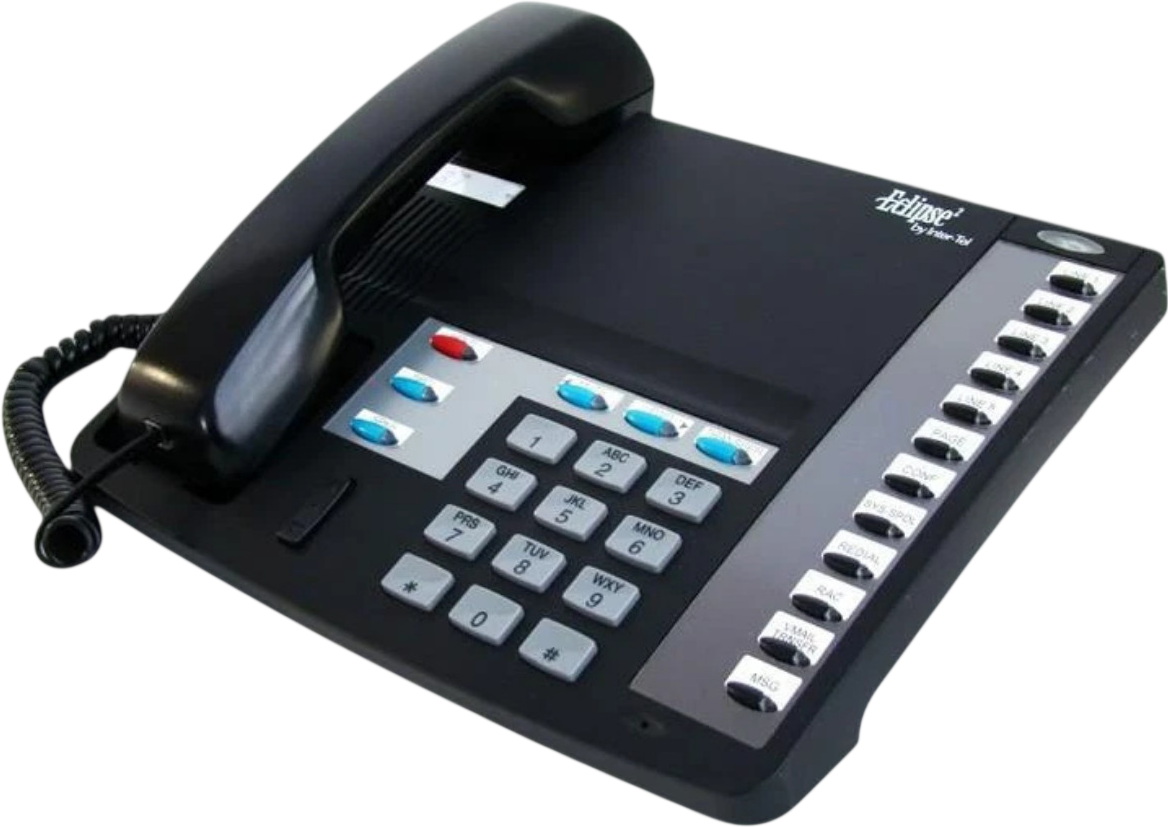 Inter-tel Eclipse 2 560.4101 Black Basic Speakerphone Refurbished -  refurbished available on PCLiquidations