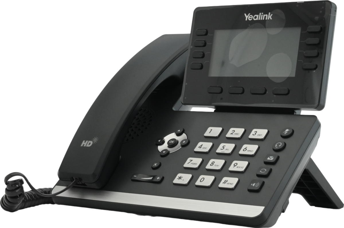Yealink SIP-T53W Wi-Fi Gigabit IP Display Speakerphone Refurbished - Yealink refurbished available on PCLiquidations
