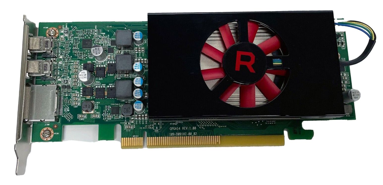 AMD Radeon RX 550 GPU 4GB GDDR5 PCIe Low Profile Video Card - Dell R9J9P Refurbished - AMD refurbished available on PCLiquidations