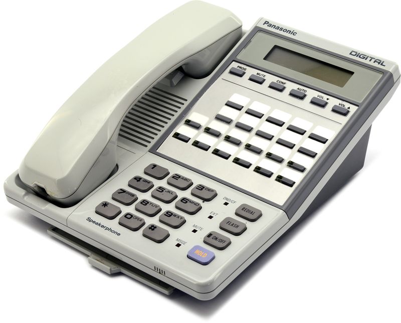 Panasonic DBS VB-43223 22 Button Grey Display Speakerphone Refurbished - Panasonic refurbished available on PCLiquidations