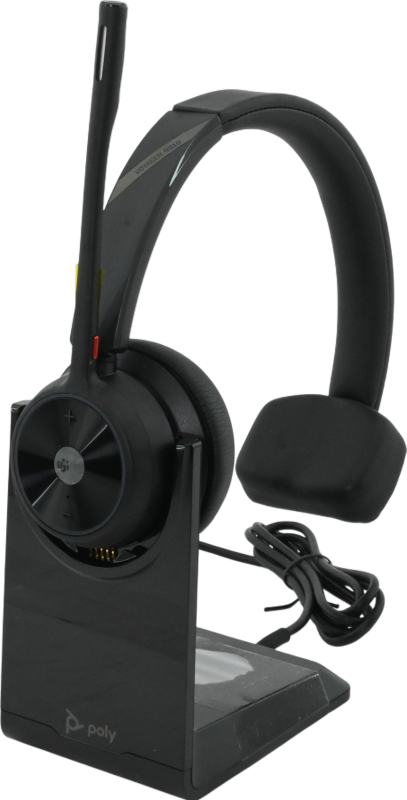Poly Voyager 4310-M Wireless Bluetooth UC Mono Teams Headset w/ Stand - USB-A Refurbished - N/A (Il existe plusieurs marques avec le nom "Poly", il refurbished available on PCLiquidations