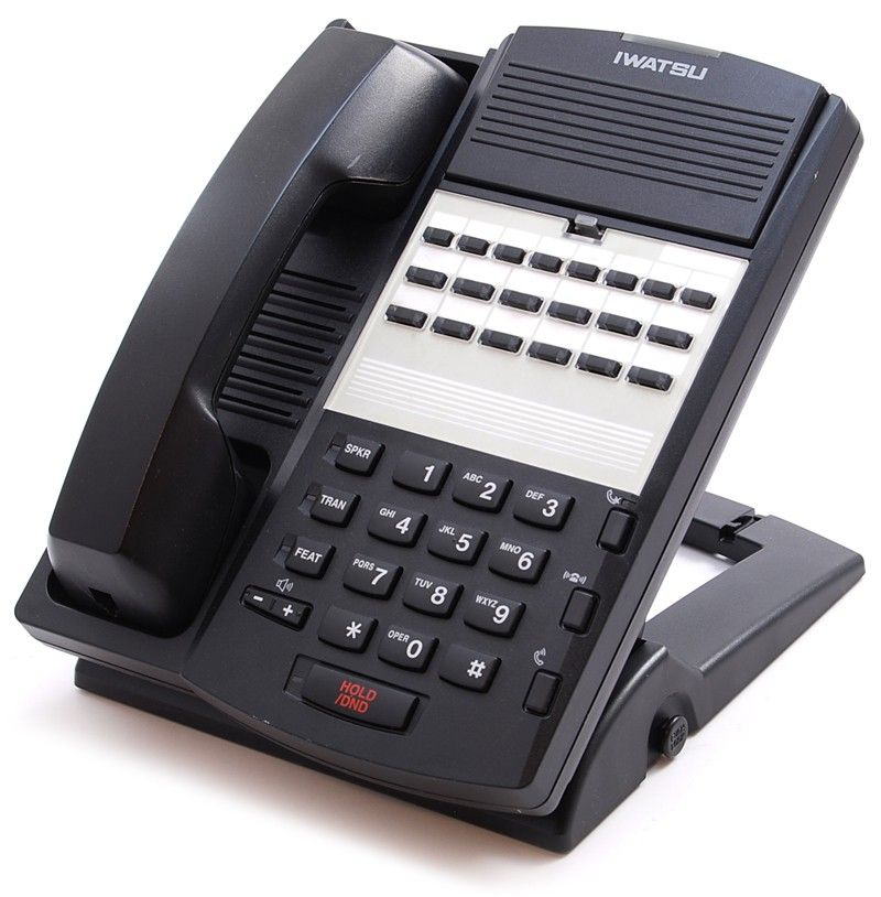 Iwatsu Omega-Phone ADIX IX-12KTS-3 Black Non-Display Speakerphone (104214) - Grade A Refurbished -  refurbished available on PCLiquidations