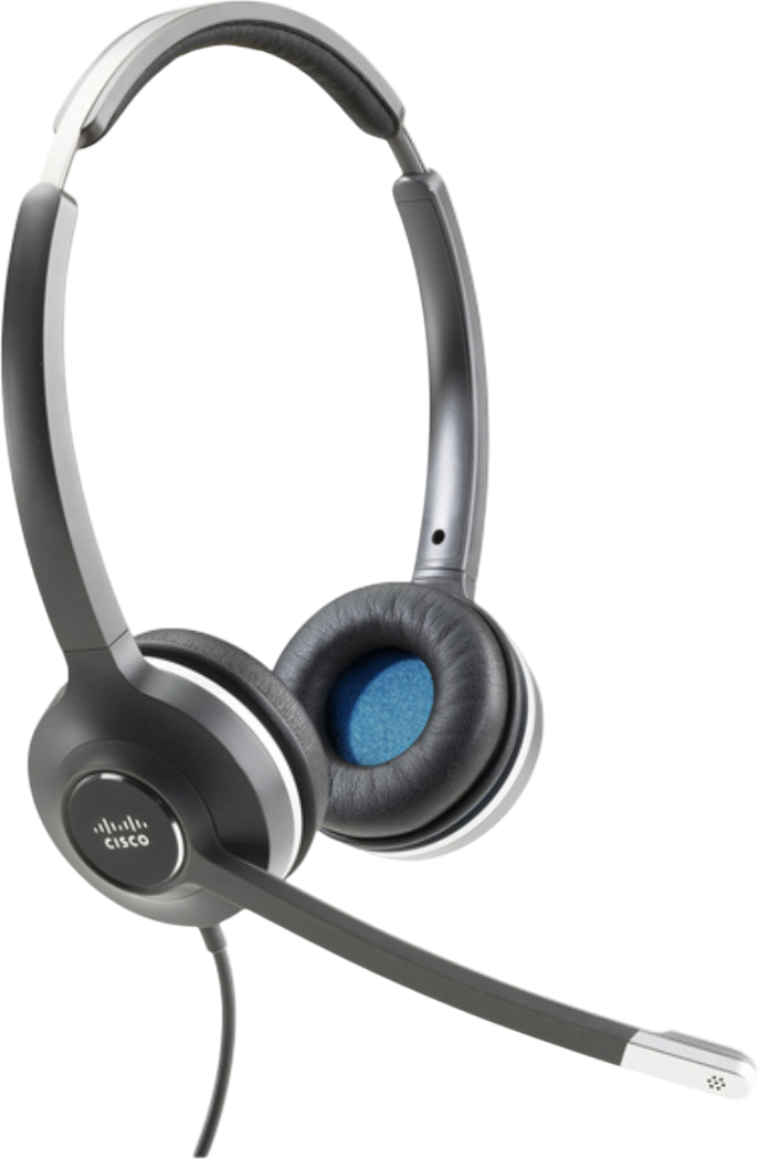 Cisco 532 Wired Dual-Ear Headset + QD RJ Cable Refurbished - Cisco Systems Inc. refurbished available on PCLiquidations
