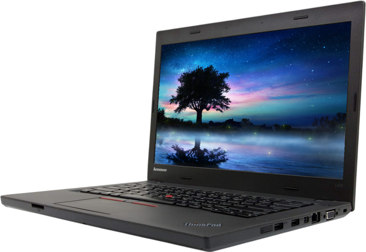 Lenovo ThinkPad L450 14"" Laptop i5-4300U - No OS - Grade B Refurbished - Lenovo refurbished available on PCLiquidations