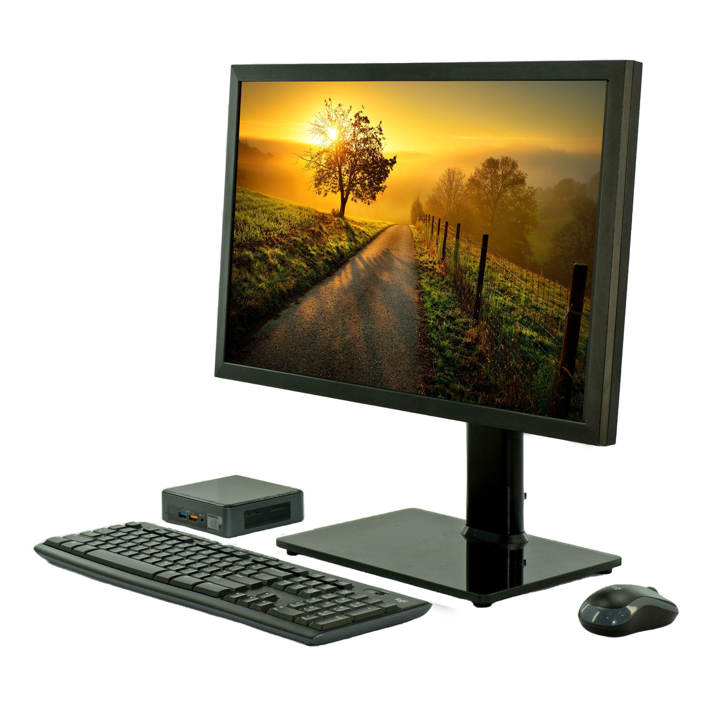 Intel NUC Bundle w/ 24"" Monitor - Windows 11 Refurbished - Intel refurbished available on PCLiquidations