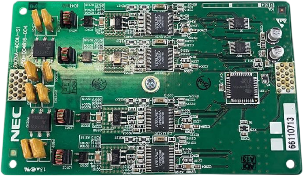 NEC DSX-40 4COIU-S1 4-Port CO Line Card (1091001) Refurbished - NEC (Nippon Electric Company) refurbished available on PCLiquidations