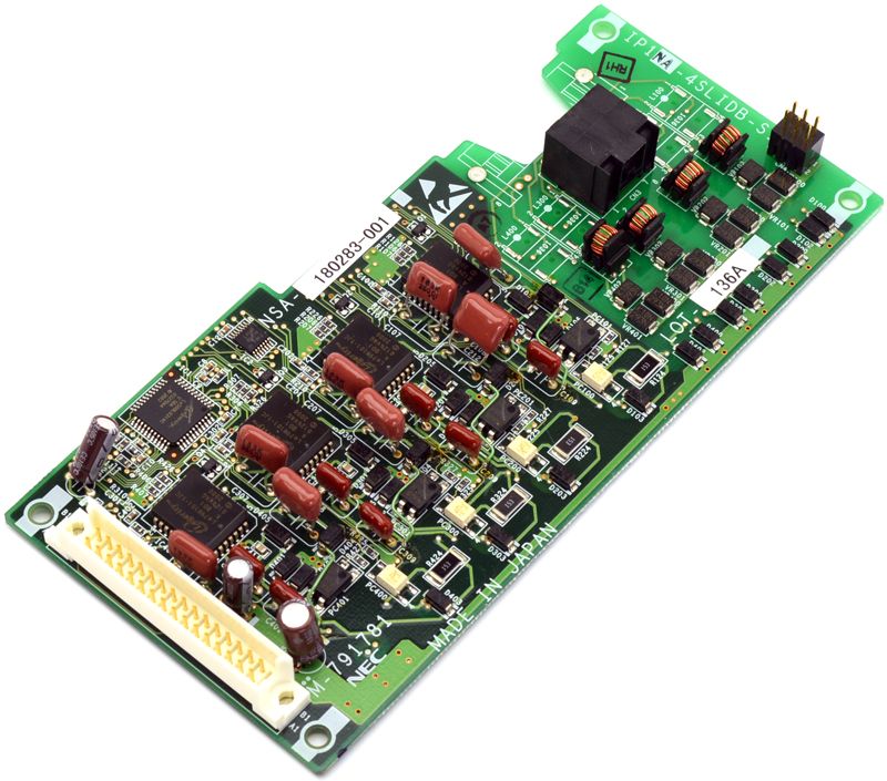 Buy NEC Aspire-S 4SLIDB-S1 4 Port Analog Station Daughter Board (0891049) Refurbished - $34.95 NEC Aspire-S 4SLIDB-S1 4 Port Analog Station Daughter Board (0891049) Refurbished - NEC (Nippon Electric Company) refurbished available on PCLiquidations