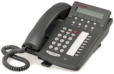 Avaya 6408D+ Grey IP Display Speakerphone - Grade A Refurbished - Avaya refurbished available on PCLiquidations