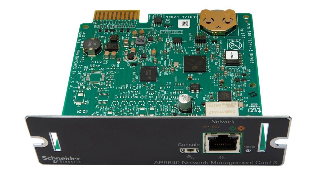 APC AP9640 UPS Network Management Card Refurbished - APC (this could refer to multiple brands with the same initials, such refurbished available on PCLiquidations