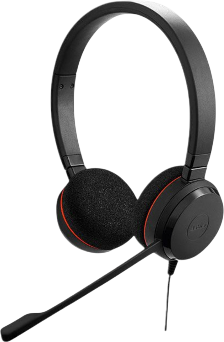 Jabra Evolve 20 UC Stereo Headset - New Refurbished - Jabra refurbished available on PCLiquidations