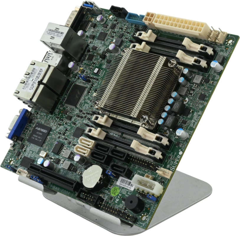 Supermicro MBD-A1SRI-2558F-0 Integrated Intel Atom C2558 Server Motherboard - Refurbished Refurbished -  refurbished available on PCLiquidations