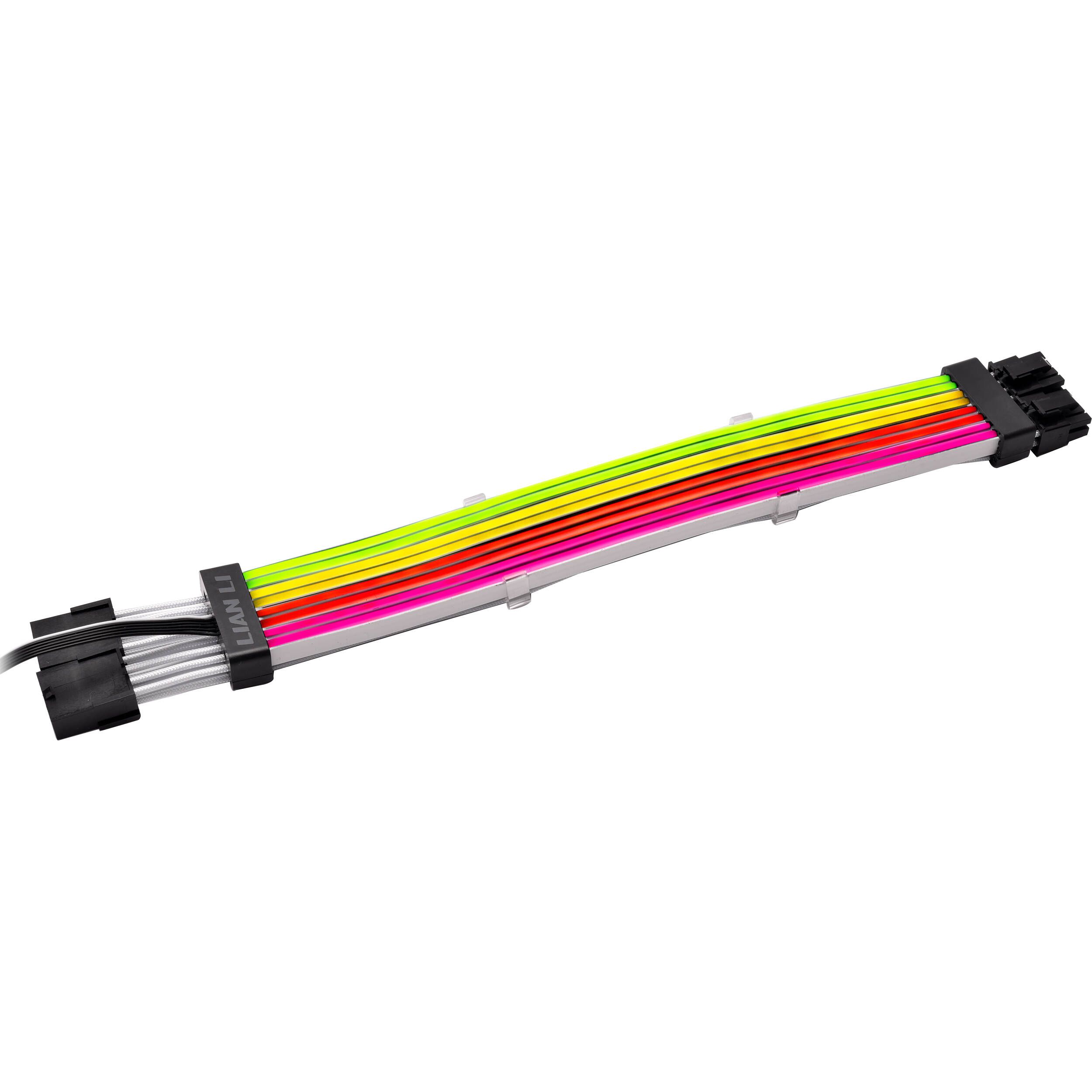 Buy Lian Li PW8-V2 Strimer Plus 8-Pin ARGB GPU Extension Cable Refurbished - $45.60 Lian Li PW8-V2 Strimer Plus 8-Pin ARGB GPU Extension Cable Refurbished - refurbished available on PCLiquidations