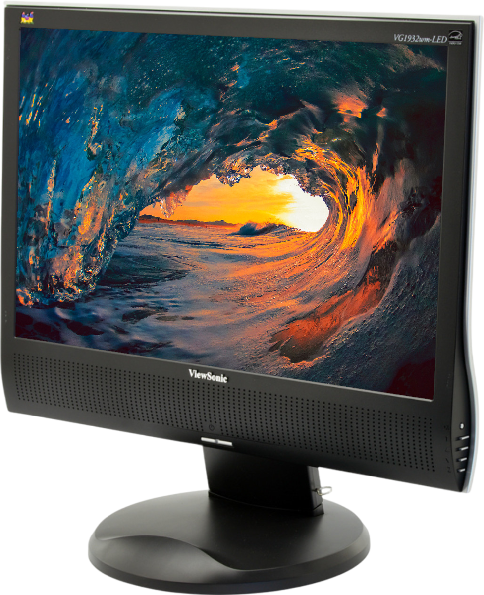 Viewsonic VG1932wm 19"" Widescreen LED LCD Monitor - Grade B Refurbished - ViewSonic refurbished available on PCLiquidations