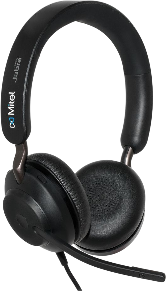 Mitel H10 Dual-Ear Stereo USB-A Headset Refurbished - Mitel refurbished available on PCLiquidations