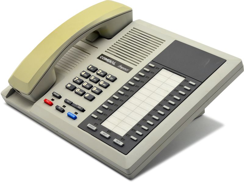 Comdial Impact 8124S 24 Button Platinum Grey Speaker Phone - Grade A Refurbished -  refurbished available on PCLiquidations