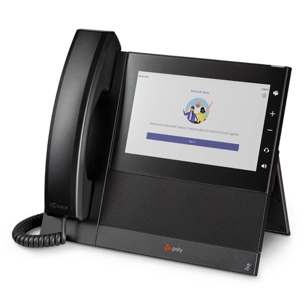 Poly CCX 600  IP Business Media Phone - Microsoft Teams Refurbished - N/A (Il existe plusieurs marques avec le nom "Poly", il refurbished available on PCLiquidations