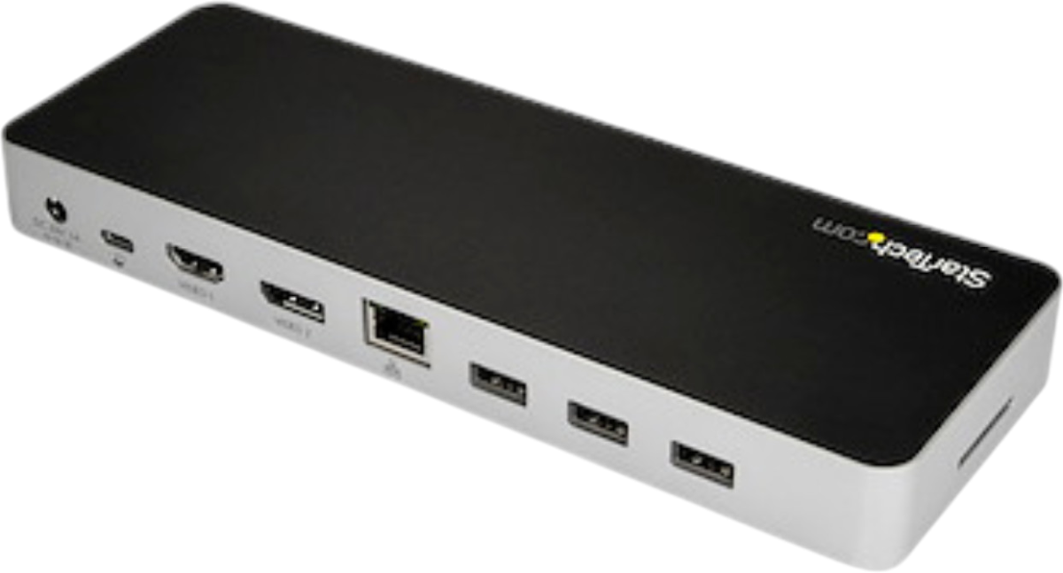 StarTech Type-C Dual-4K Monitor Docking Station - Refurbished Refurbished - StarTech.com (standardized as per the brand's official website refurbished available on PCLiquidations