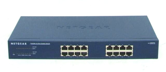 Netgear ProSafe JGS516 16-Port 10/100/1000 Ethernet Switch Refurbished - Netgear refurbished available on PCLiquidations