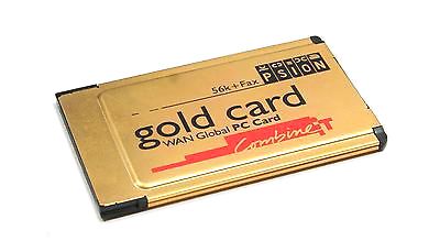 Psion Dacom Gold Card 56K + Fax 10/100 Ethernet Card Refurbished -  refurbished available on PCLiquidations