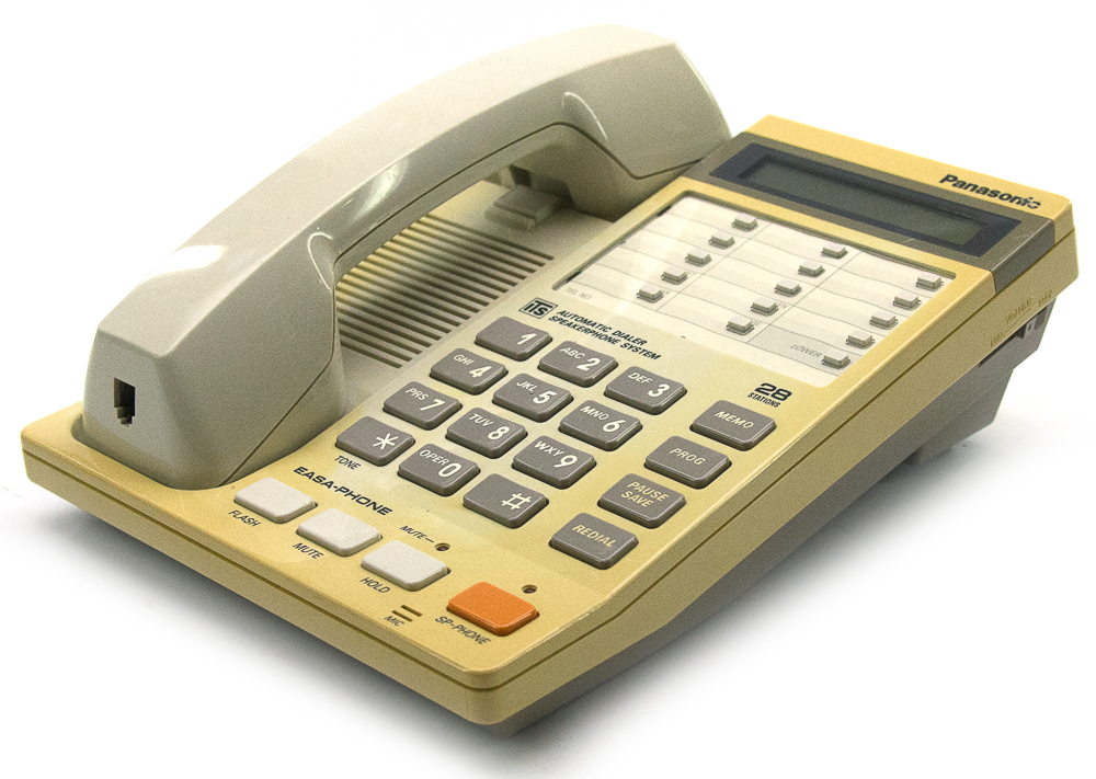 Panasonic KX-T2365 White Single-Line Speakerphone Refurbished - Panasonic refurbished available on PCLiquidations