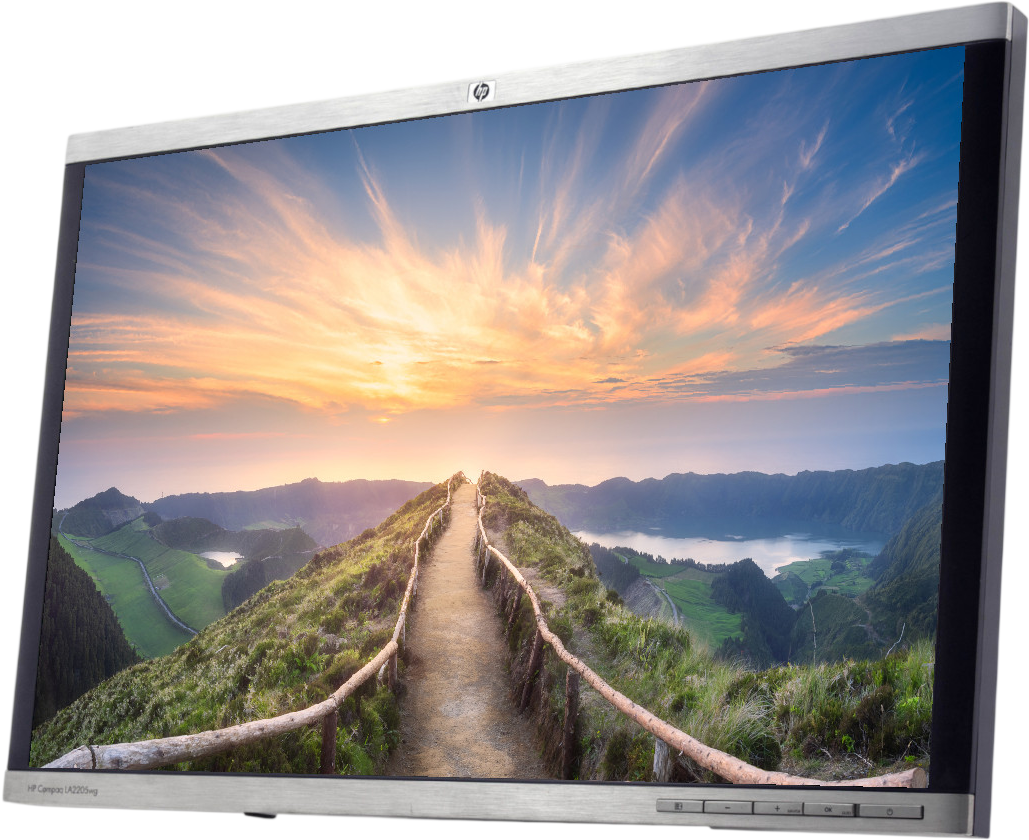 HP LA2205wg 22"" Widescreen HD LCD Monitor - No Stand - Grade A Refurbished - Hewlett-Packard (ou HP en abrégé) refurbished available on PCLiquidations