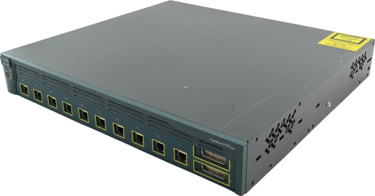 Buy Cisco Catalyst 3550 WS-C3550-12T 10-Port Gigabit Switch - Refurbished Refurbished - $148.95 Cisco Catalyst 3550 WS-C3550-12T 10-Port Gigabit Switch - Refurbished Refurbished - Cisco Systems Inc. refurbished available on PCLiquidations