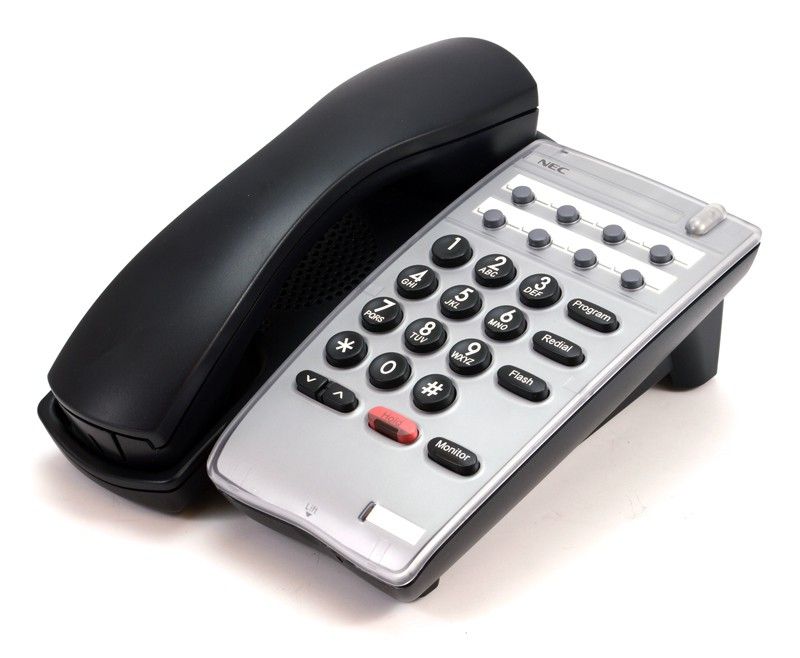 NEC DTR-1HM-1 Black Analog Telephone Refurbished - NEC (Nippon Electric Company) refurbished available on PCLiquidations