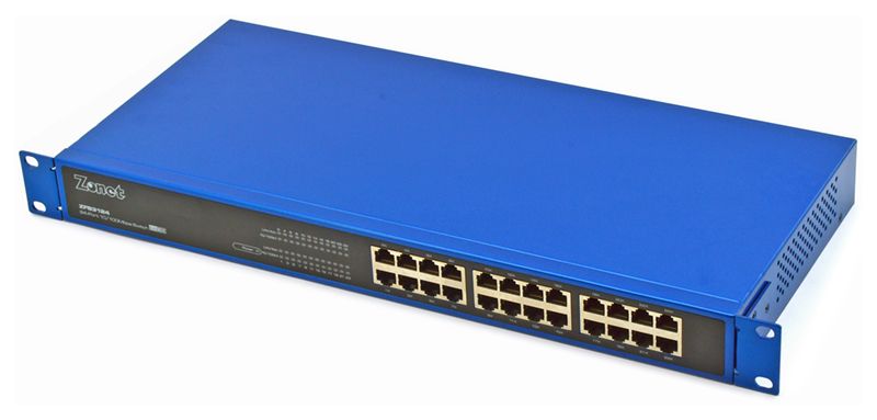 Zonet ZFS3124 24-Port 10/100 Switch Refurbished -  refurbished available on PCLiquidations