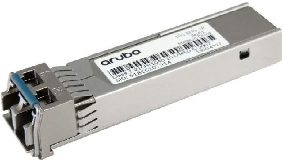 HP HPE Aruba J9151E 10 GigE SFP+ LC LR Transceiver Module Refurbished - Hewlett-Packard (ou HP en abrégé) refurbished available on PCLiquidations