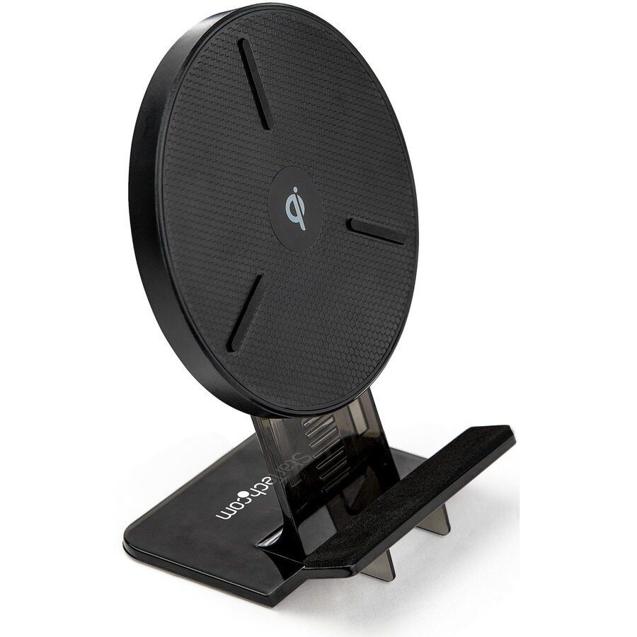 StarTech Universal 15W Qi Wireless Charging Stand - Black Refurbished - StarTech.com (standardized as per the brand's official website refurbished available on PCLiquidations