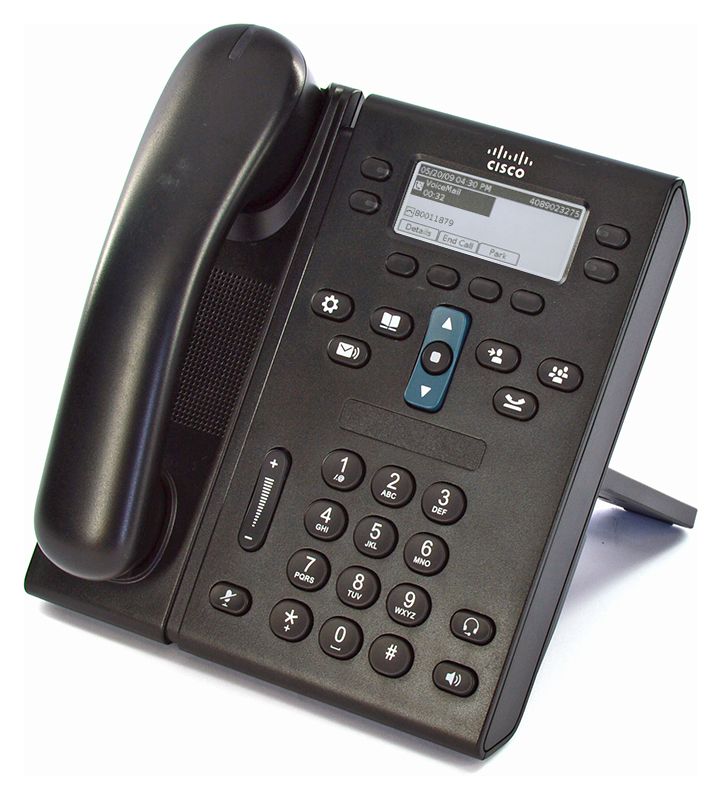 Cisco CP-6941 Charcoal IP Display Speakerphone - Grade A Refurbished - Cisco Systems Inc. refurbished available on PCLiquidations