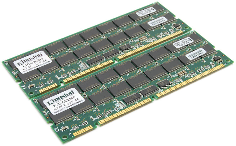 Kingston KTC-G2/2048 Kit of 2 Server Memory Cards Refurbished - Kingston refurbished available on PCLiquidations