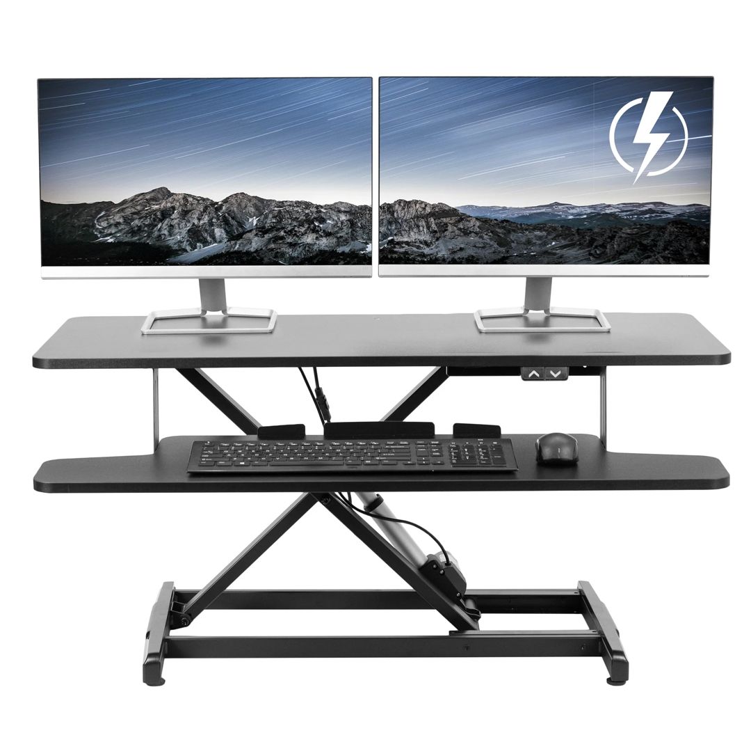 VIVO 36"" Black Electric Desk Riser (DESK-VE36B) Refurbished - undefined refurbished available on PCLiquidations