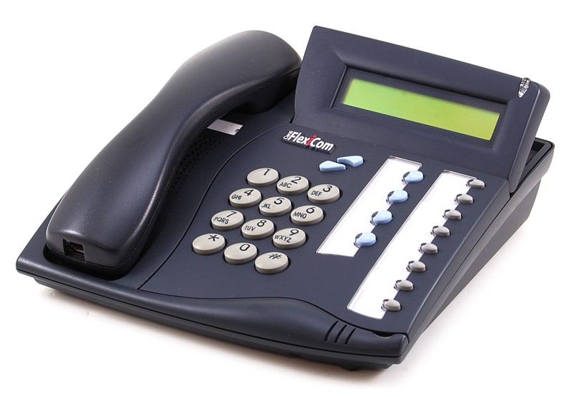 Tadiran Coral Flexset 120D 12-Button Charcoal Digital Display Phone - Grade B Refurbished -  refurbished available on PCLiquidations