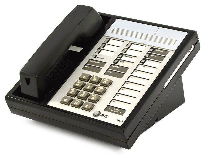 Avaya 7406-D08A Plus Non-Display Phone Refurbished - Avaya refurbished available on PCLiquidations