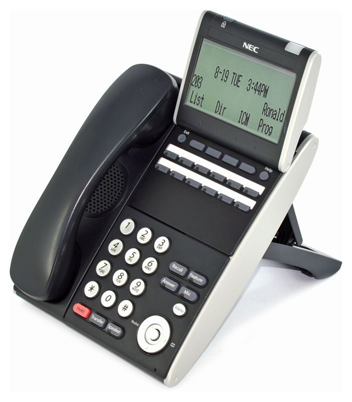 NEC Univerge DT700 ITL-12CG-3  IP Display Phone (690077) Refurbished - NEC (Nippon Electric Company) refurbished available on PCLiquidations