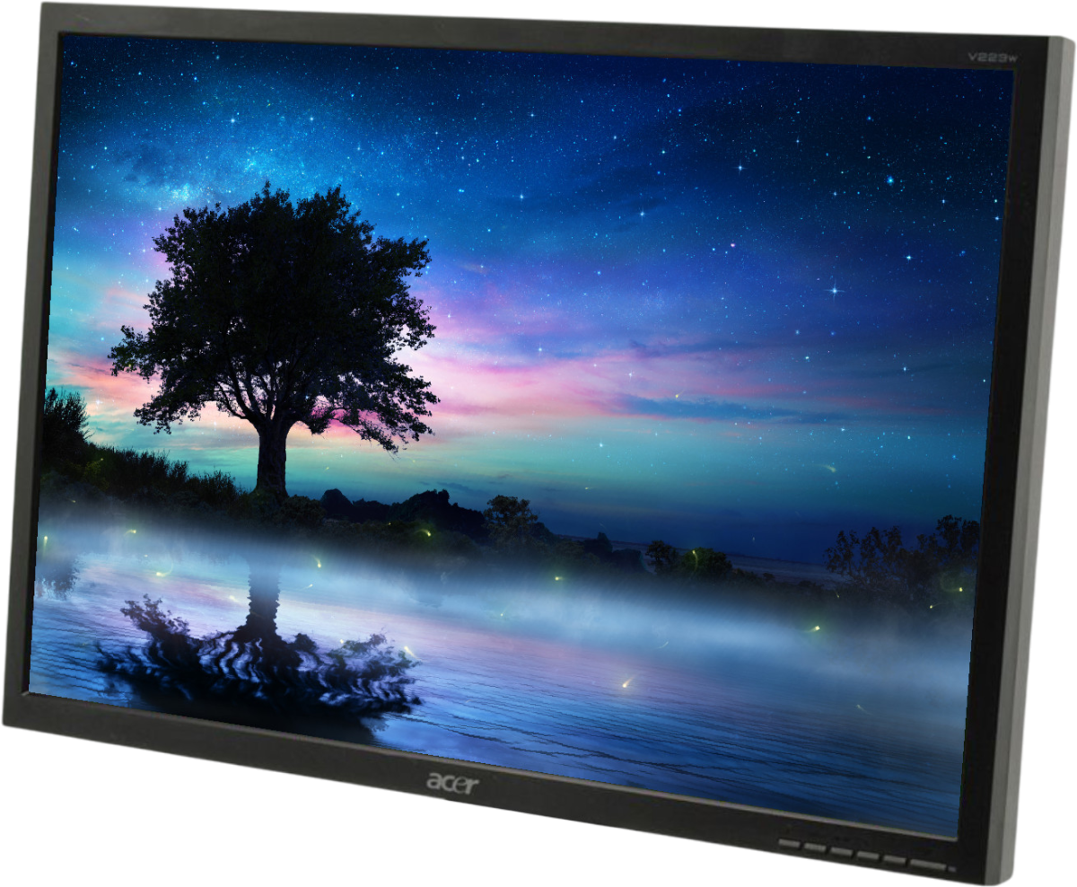 Acer V223w 22"" Widescreen LCD Monitor - Grade A - No Stand Refurbished - Acer refurbished available on PCLiquidations